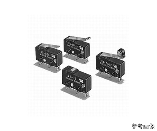 オムロン（FA・制御機器） 超小形基本スイッチ　10.1A　ヒンジ・ローラ・レバー形　SS-10GL2 1個（ご注文単位1個）【直送品】