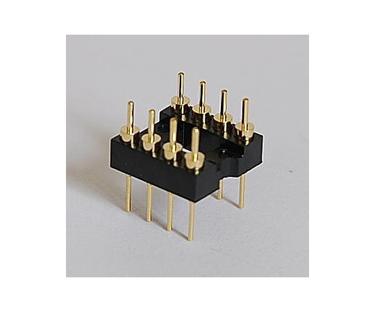 アズワン DIP連結ソケット　8ピン　WDIP-PIN8 1個（ご注文単位1個）【直送品】