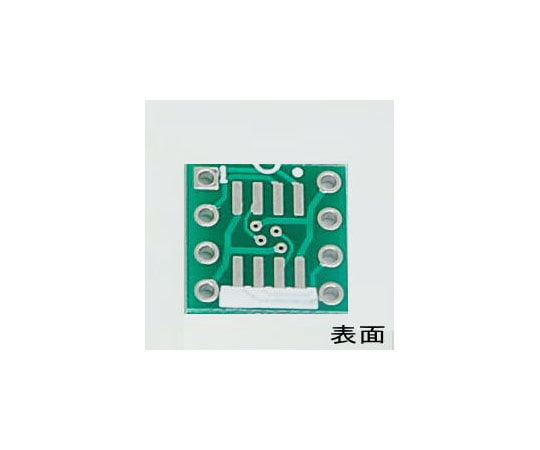 アスラボ 8PINSOIC（1.27mmピッチ）＆MSOP（0.65mmピッチ）→DIP変換基板（10個入り）　MSOIC&MSOP-DIPD-8*10 1袋（ご注文単位1袋）【直送品】