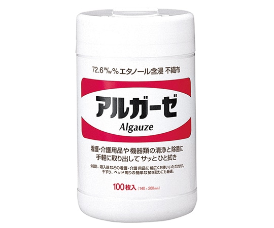 サラヤ アルガーゼ 100枚入 本体　42377 1本（ご注文単位1本）【直送品】