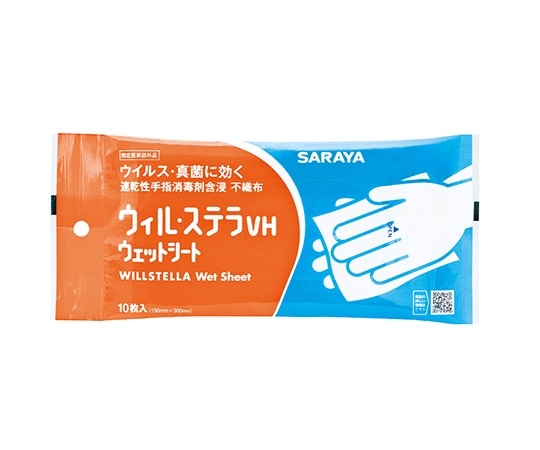 サラヤ ウィル・ステラVHウェットシート10枚　42382 1本（ご注文単位1本）【直送品】