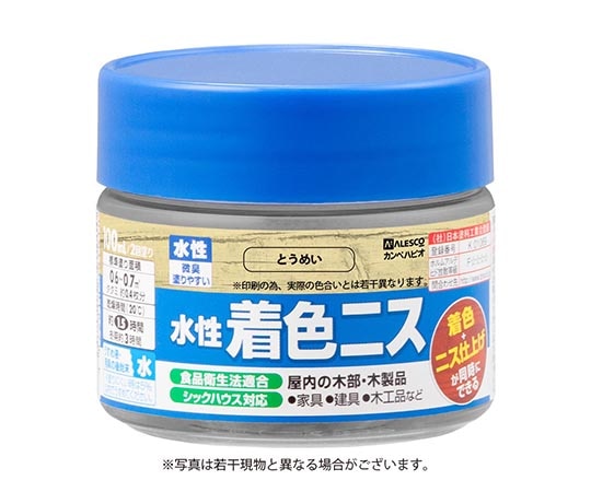 カンペハピオ（KANSAI） 水性着色ニス　とうめい　100mL　697654002100 1個（ご注文単位1個）【直送品】