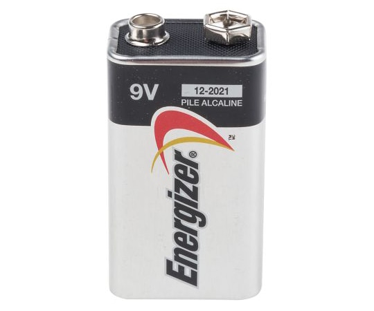 Energizer 9V形電池　アルカリ乾電池　PP3　7638900410297 1個（ご注文単位1個）【直送品】