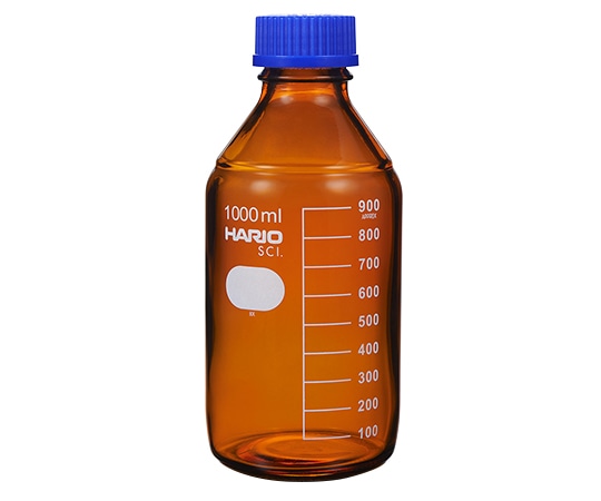 HARIO (茶)耐熱ねじ口瓶（液切リング付）　GL-45　1000mL　NBB-1L-SCI 1本（ご注文単位1本）【直送品】