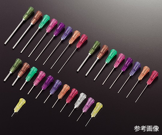 武蔵エンジニアリング 2条ネジプラスチックニードル　50本入　DPN-15G-1 1パック（ご注文単位1パック）【直送品】