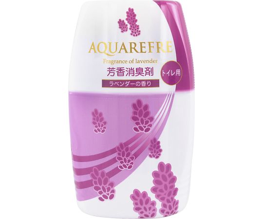 ライオンケミカル 新アクアリフレ　トイレ用芳香消臭剤　ラベンダー　400ML　 1本（ご注文単位1本）【直送品】