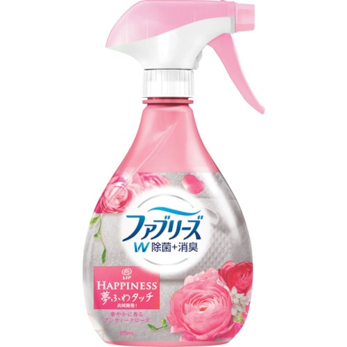 トラスコ中山 P＆G ファブリーズ with レノアハピネス アンティークローズ＆フローラルの香り 本体 370ml（ご注文単位1本）【直送品】