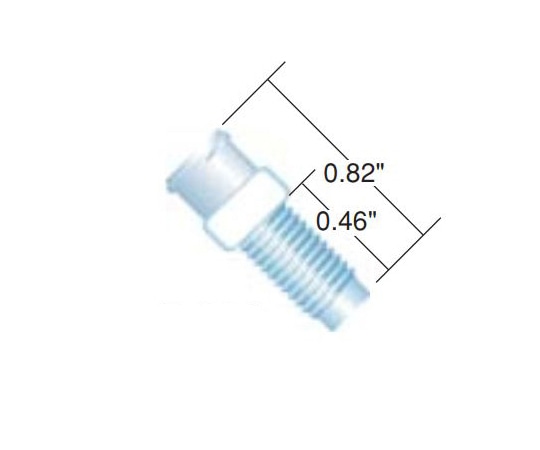 IDEX ルアーアダプター　Female　Luer　to　1/4-28　Male　0.05(5pk)　P-624 1セット（ご注文単位1セット）【直送品】