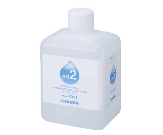 HORIBA pH1.68　シュウ酸塩標準液　500mL　100-2 1本（ご注文単位1本）【直送品】