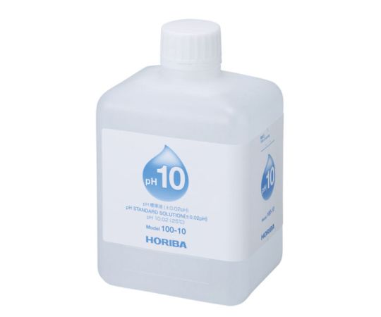 HORIBA pH10.02　炭酸塩標準液　500mL　100-10 1本（ご注文単位1本）【直送品】