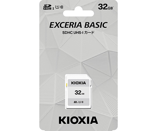 KIOXIA SDカード　32GB　クラス10　KCA-SD032GS 1個（ご注文単位1個）【直送品】