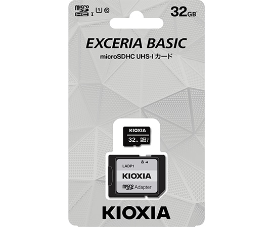 KIOXIA マイクロSDカード　32GB　クラス10　KCA-MC032GS 1個（ご注文単位1個）【直送品】