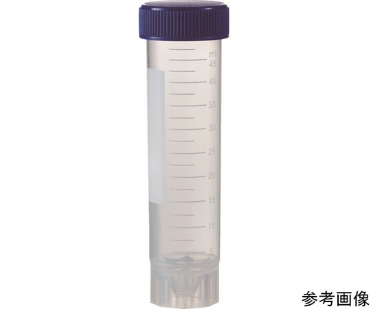 トラスコ中山 遠沈管　自立型　50ml　500本入　CT50F-500S 1箱（ご注文単位1箱）【直送品】