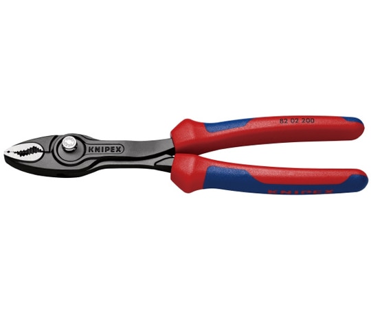 KNIPEX スリップジョイントプライヤー　ツイングリップ　8202-200SB 1個（ご注文単位1個）【直送品】