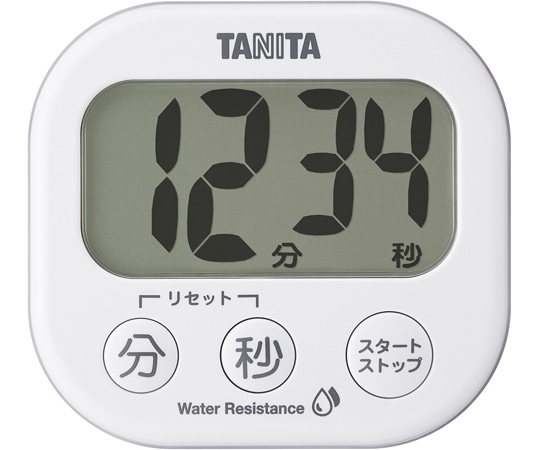 タニタ 洗えるでか見えタイマー　ホワイト　TD-426WH 1個（ご注文単位1個）【直送品】