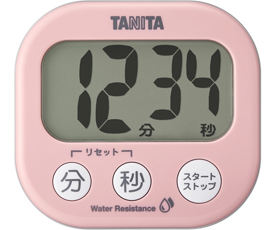 タニタ 洗えるでか見えタイマー　ピンク　TD-426PK 1個（ご注文単位1個）【直送品】