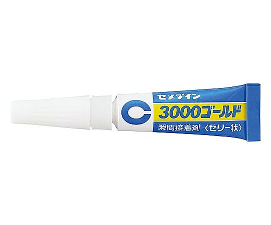 セメダイン 瞬間接着剤3000ゴールドゼリー状　CA-076 1本（ご注文単位1本）【直送品】