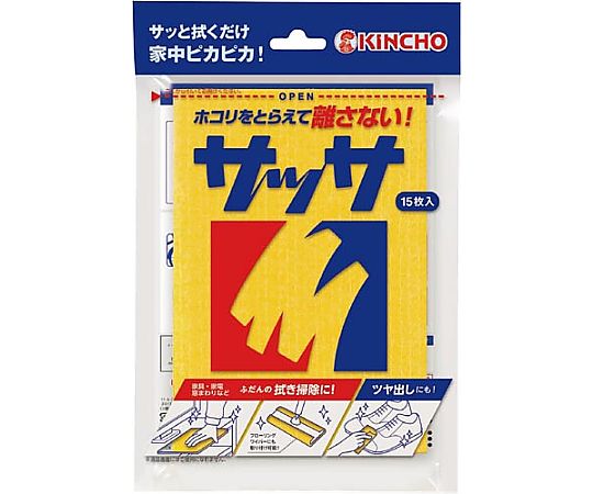 金鳥（大日本除虫菊） サッサ 15枚入　800113 1パック（ご注文単位1パック）【直送品】