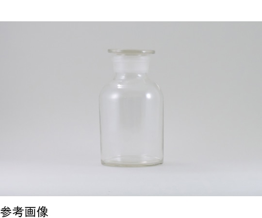 アズワン 試薬瓶　30mL　広口　白　 1個（ご注文単位1個）【直送品】