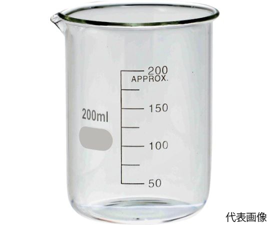 トラスコ中山 ガラスビーカー 1000mL　GB-1000 1個（ご注文単位1個）【直送品】