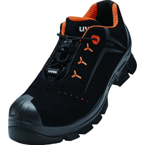 トラスコ中山 UVEX 2 VIBRAM パーフォレーテッドシューズ24.0CM S1 P HRO SRC 149-4537  (ご注文単位1足) 【直送品】