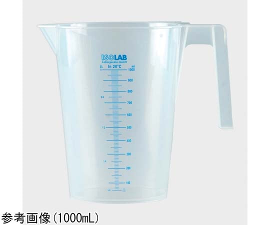 ISOLAB PP手付きビーカー 500mL　 1個（ご注文単位1個）【直送品】