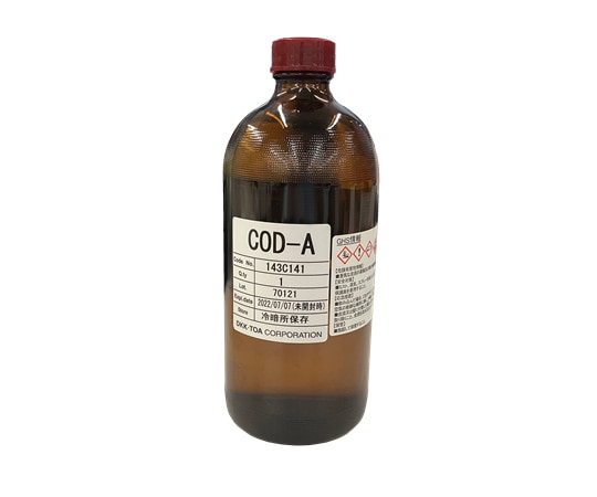 東亜ディーケーケー COD-A簡易COD計用試薬 A液 500mL　143C141 1本（ご注文単位1本）【直送品】