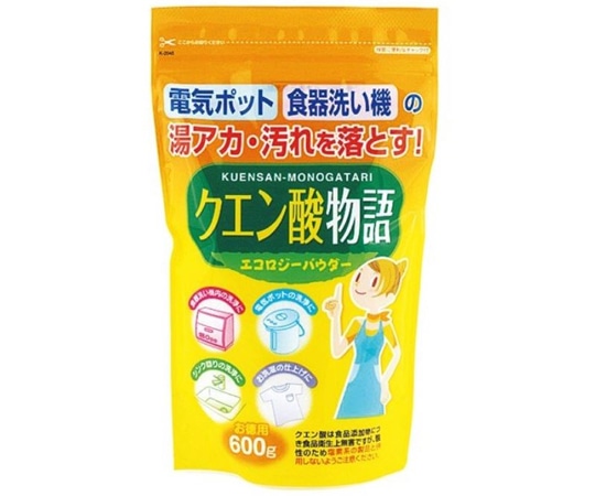 紀陽除虫菊 クエン酸物語 600g　 1袋（ご注文単位1袋）【直送品】