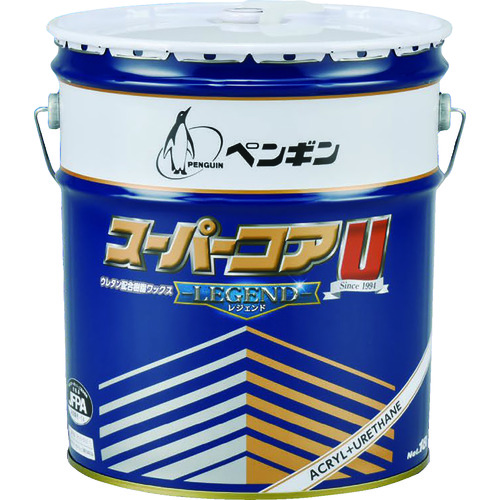 トラスコ中山 ペンギン ワックス スーパーコアUレジェンド 18L（ご注文単位1缶）【直送品】