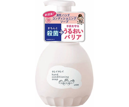 ライオン キレイキレイ 薬用ハンドコンディショニングソープ 本体 450ml　 1個（ご注文単位1個）【直送品】