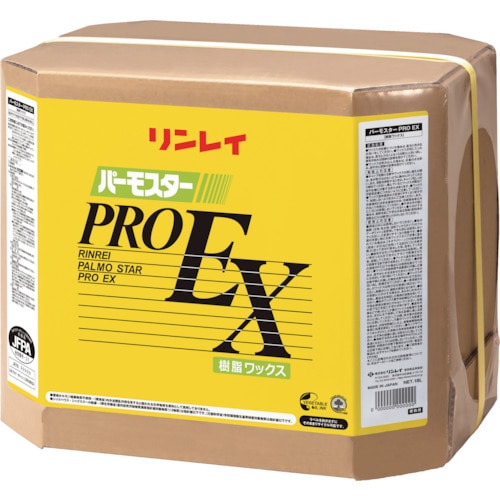 トラスコ中山 リンレイ 床用樹脂ワックス パーモスター PRO EX 18L RECOBO（ご注文単位1箱）【直送品】