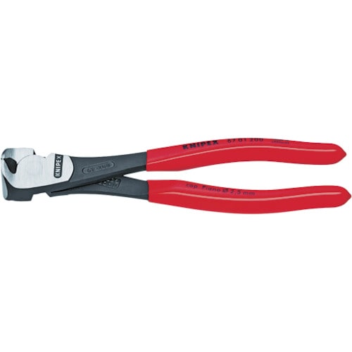 トラスコ中山 KNIPEX 強力型エンドカッティングニッパー 200mm（ご注文単位1個）【直送品】