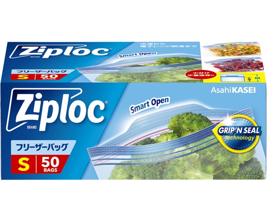 旭化成 ジップロック フリーザーバッグ S 50枚　 1箱（ご注文単位1箱）【直送品】