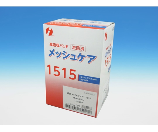 イワツキ 滅菌メッシュケア 1515 15×15cm 1枚×30パック入　004-41873 1箱（ご注文単位1箱）【直送品】