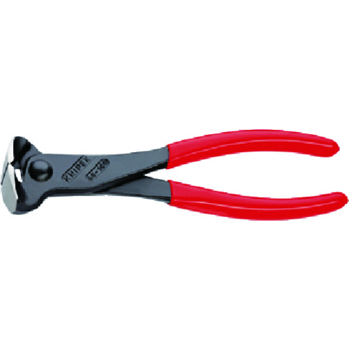 トラスコ中山 KNIPEX 6801-180 エンドカッティングニッパー（ご注文単位1個）【直送品】