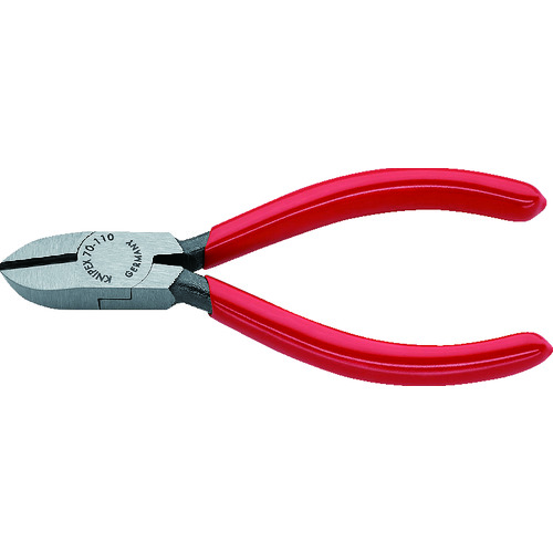 トラスコ中山 KNIPEX 7001-110 斜ニッパー（ご注文単位1個）【直送品】