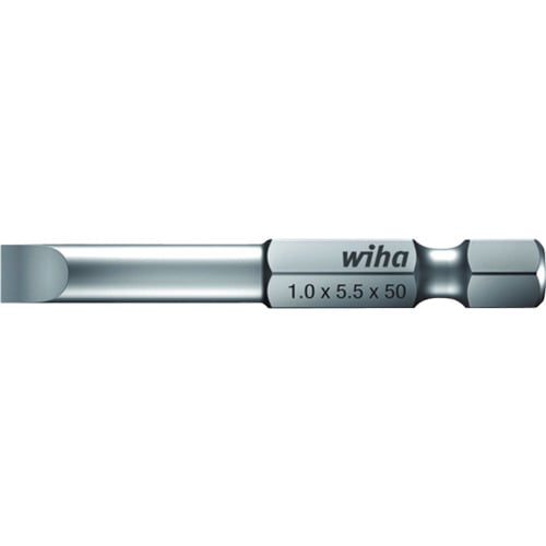 トラスコ中山 wiha プロフェッショナル1/4 マイナスビットE63型 [[-]]3.0×0.5　798-3697（ご注文単位1本）【直送品】