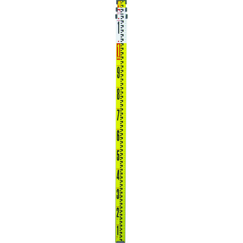 トラスコ中山 シンワ アルミスタッフ2＿3m3段（ご注文単位1本）【直送品】