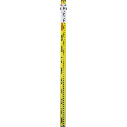 トラスコ中山 シンワ アルミスタッフ2＿5m4段（ご注文単位1本）【直送品】