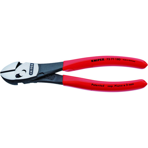 トラスコ中山 KNIPEX ツインフォースニッパー 180mm　446-8741（ご注文単位1個）【直送品】