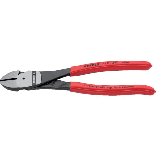 トラスコ中山 KNIPEX 強力型ニッパー 200mm　446-8791（ご注文単位1個）【直送品】