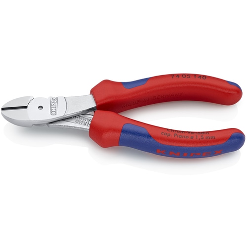 トラスコ中山 KNIPEX 7405-140 強力型ニッパー140mm（ご注文単位1個）【直送品】