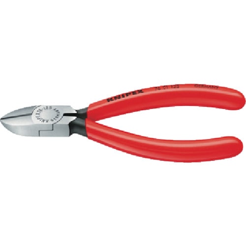 トラスコ中山 KNIPEX 125mm 精密用ニッパー 125mm　446-8937（ご注文単位1個）【直送品】