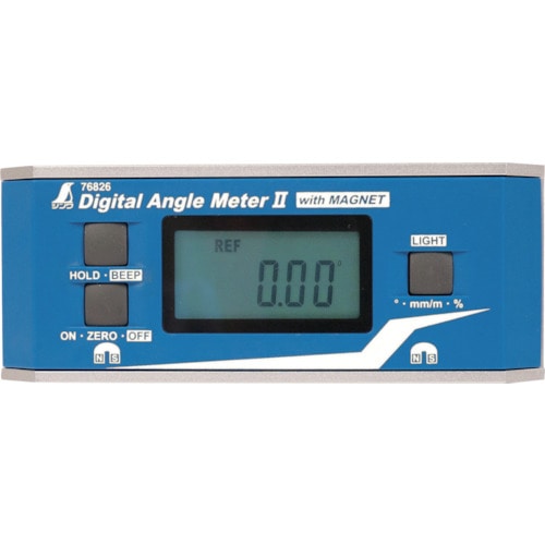トラスコ中山 シンワ デジタルアングルメーター2防塵防水マグネット付（ご注文単位1個）【直送品】