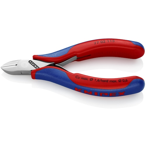 トラスコ中山 KNIPEX 115mm 精密用ニッパー 115mm　446-8961（ご注文単位1個）【直送品】