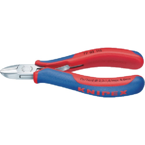 トラスコ中山 KNIPEX 精密用ニッパー 130mm　446-8988（ご注文単位1個）【直送品】