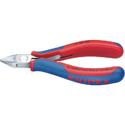 トラスコ中山 KNIPEX 精密用ニッパー 130mm　446-9119（ご注文単位1個）【直送品】