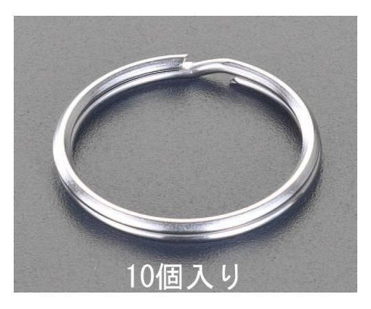 エスコ 16.3x2.0mm 2重リング(ｽﾃﾝﾚｽ製/10個)　EA638DN-2 1袋（ご注文単位1袋）【直送品】