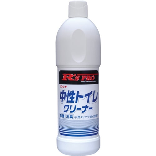 トラスコ中山 リンレイ R’sPRO 中性トイレクリーナー 800ml（ご注文単位1本）【直送品】