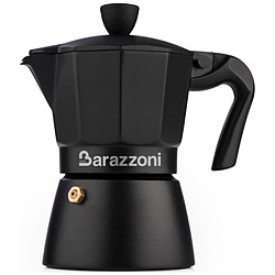 Barazzoni　バラゾーニ 直火用 エスプレッソコーヒーメーカー 6カップ La Caffettiera Deluxe  830005006 1個（ご注文単位1個）【直送品】